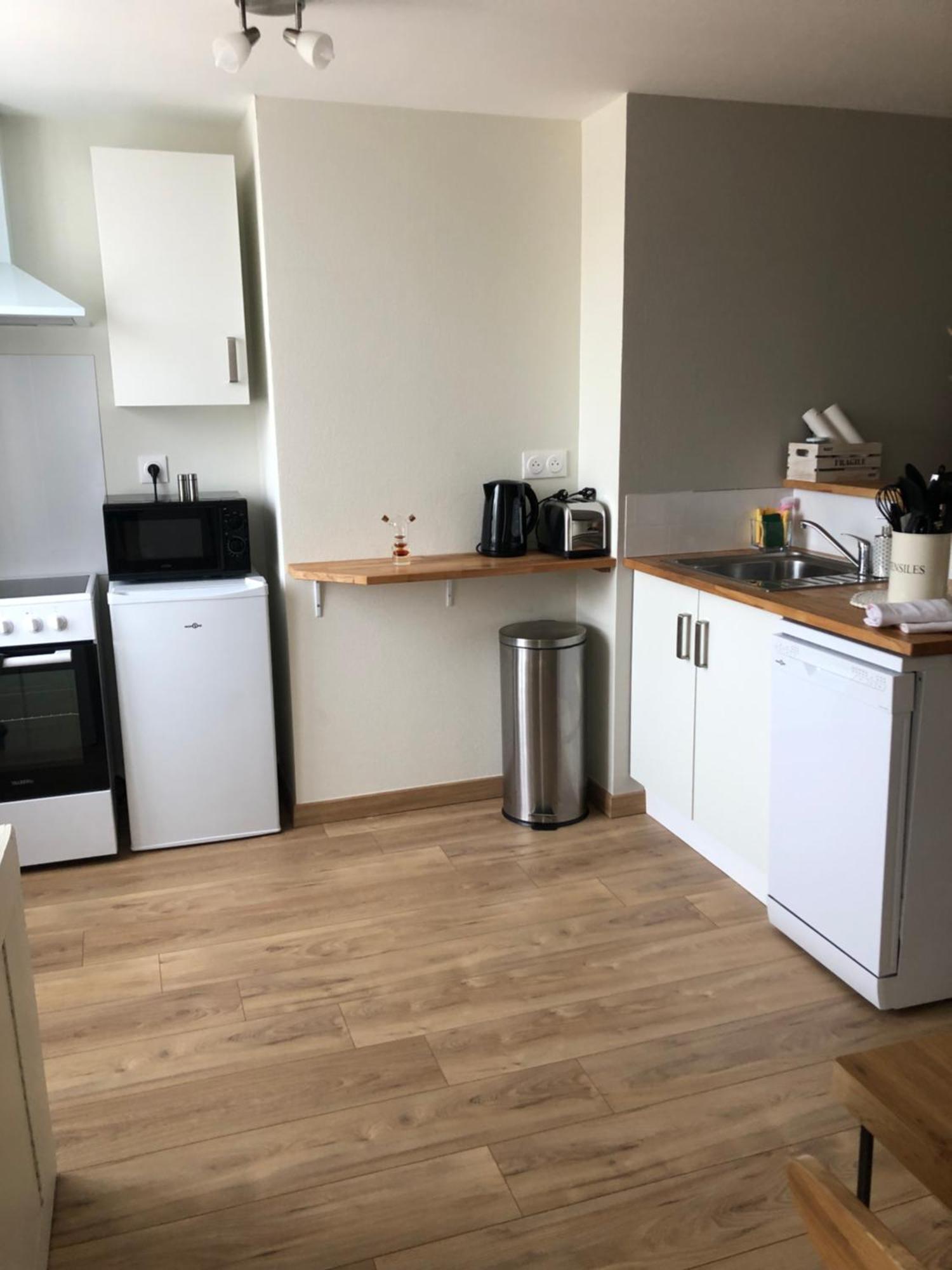 Ferienwohnung Burin des rosiers Olby Exterior foto